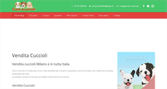 Desktop Screenshot of caniecuccioli.com