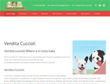 Tablet Screenshot of caniecuccioli.com